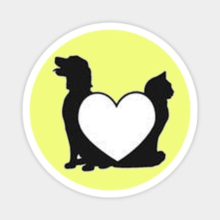 Dogs&Cats Magnet